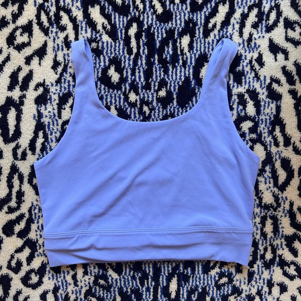 Nike Dri-Fit sports bra in light purple / periwinkle • size: small